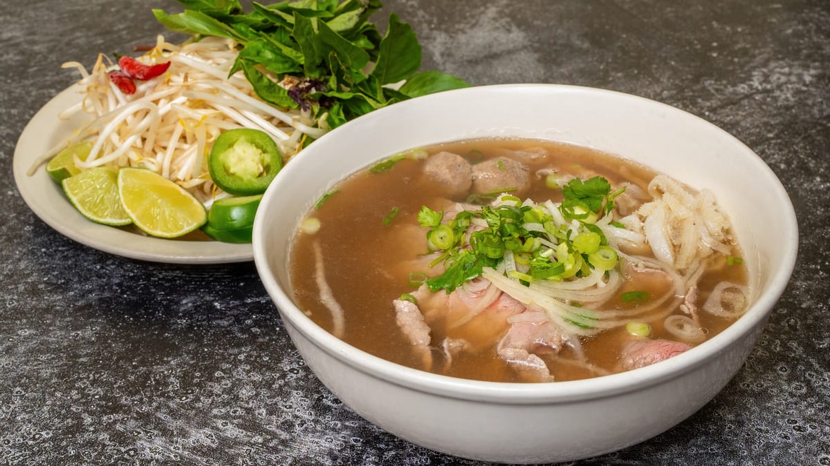 Pho Built on Hours of Broth